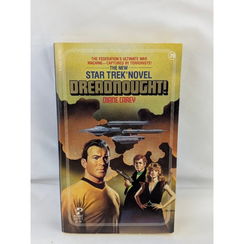 Pocket Books Star Trek Dreadnought! Diane Carey Novel Sci-Fi 29